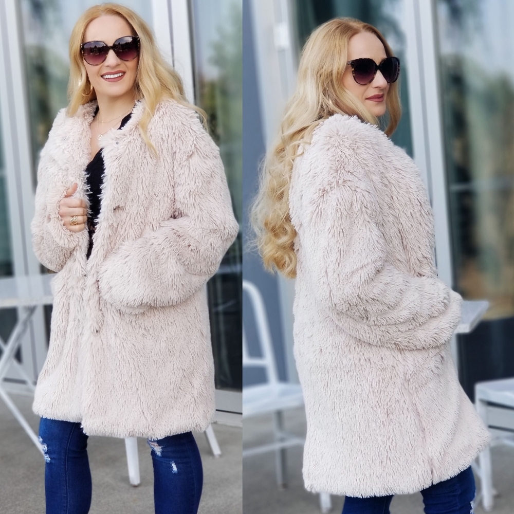 So Cozy and Cuddly Faux Fur Coat